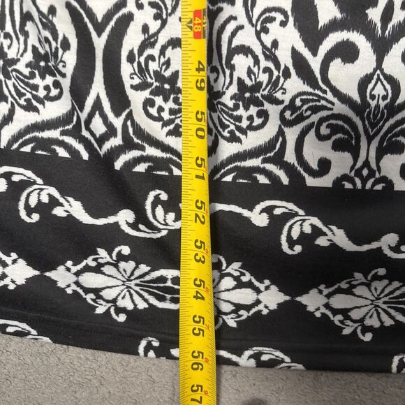 Casa Cabana Maxi Dress XL Empire Waist Beach Resort Wear‎ Abstract Artsy Boho - Picture 10 of 16